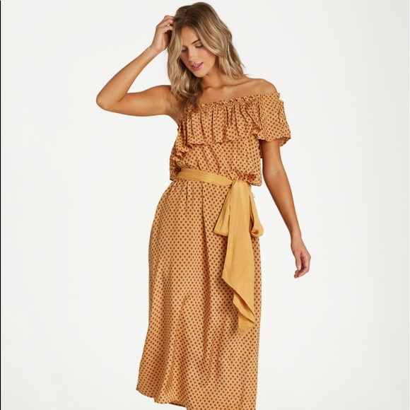 🔆BILLABONG🔆SASH AROUND MIDI DRESS - Picture 6 of 14